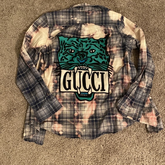 Tops - Re-purposed flannel.